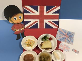 ☆１０月お誕生日メニュー☆今月はイギリス☆