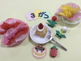 ★3月のお誕生日ケーキ★