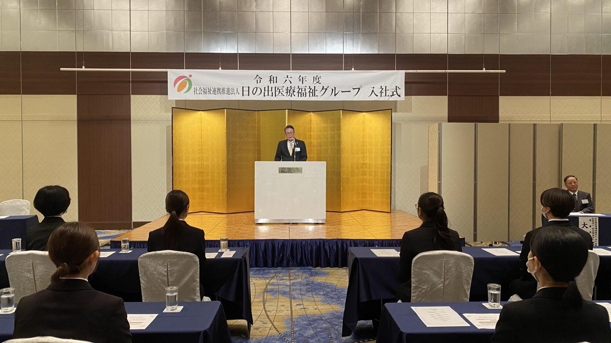 澄晴のもと、入社式が神戸で開催されました！