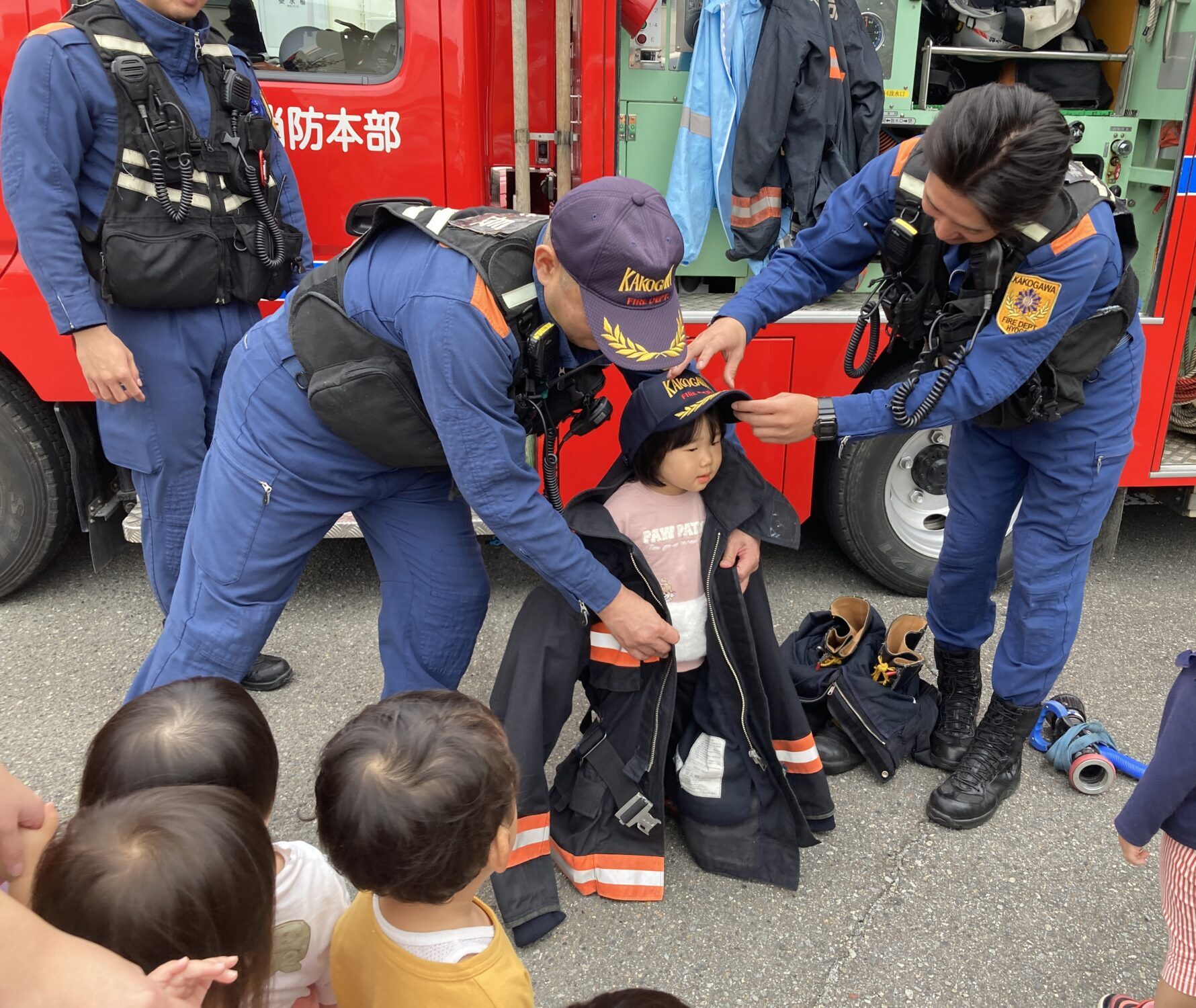 避難訓練（総合訓練）をしました。