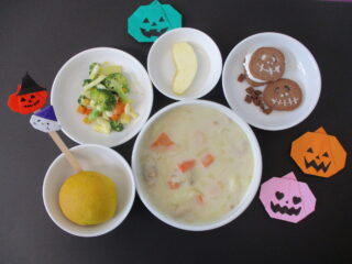 ハロウィン給食