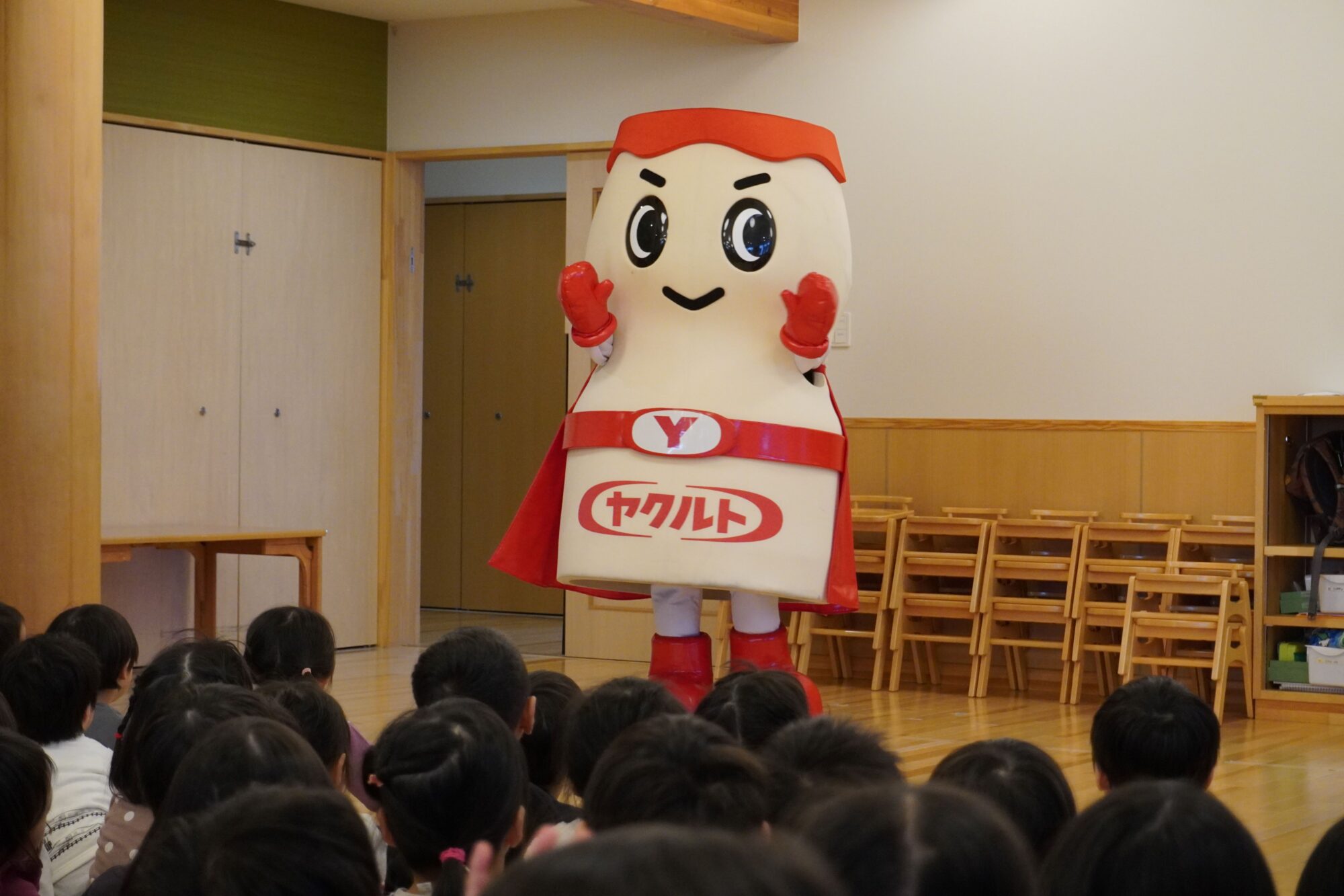 ヤクルトマンがやってきた✨