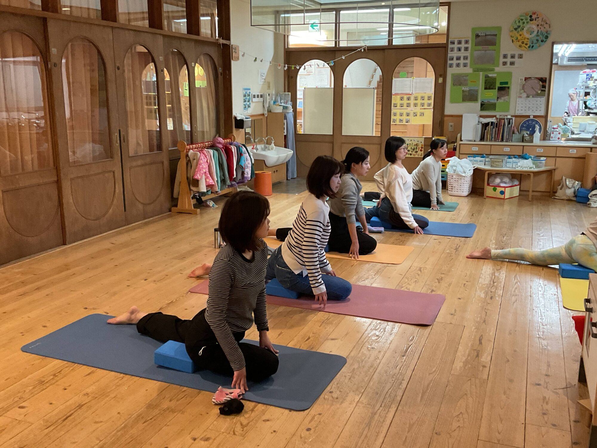 11月22日　親子分離ヨガ