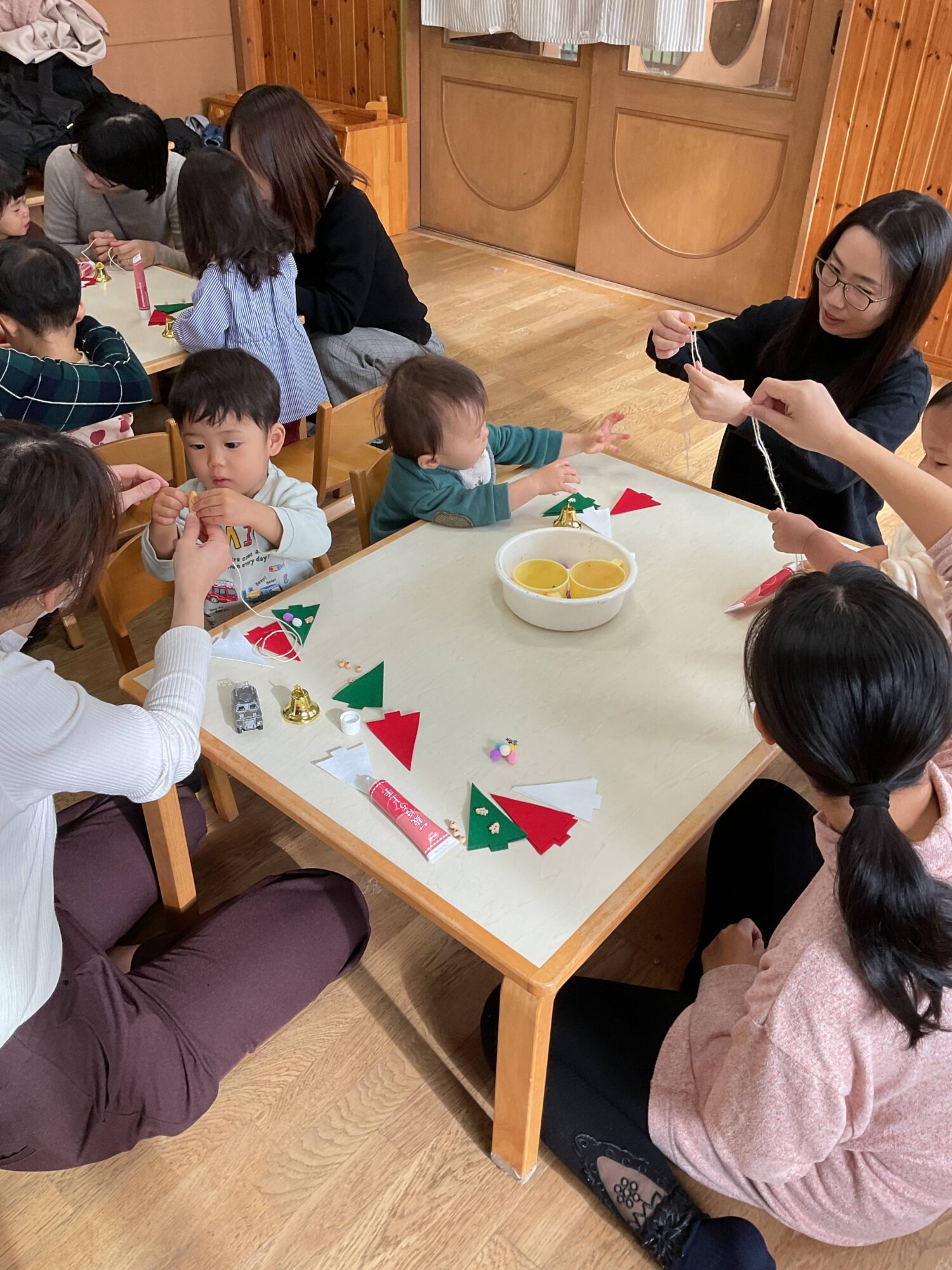 1２月５日　クリスマス制作