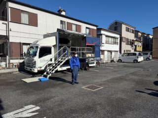 起震車にのったよ🚛