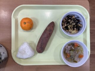 災害を考える給食