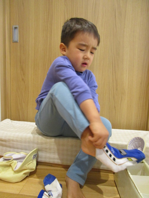 身の回りの自立　自分でできると嬉しいな（たんぽぽ組　２歳児）