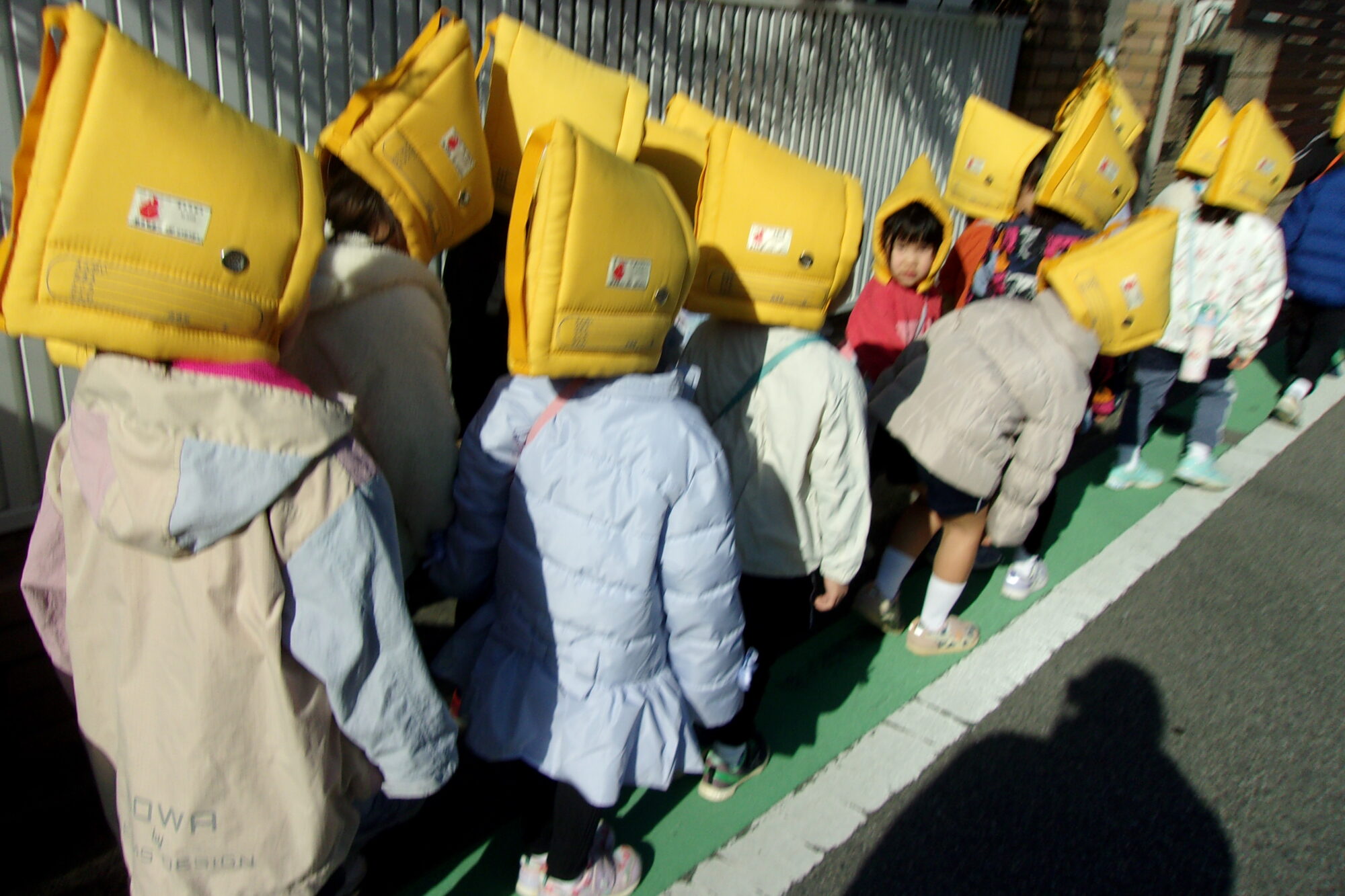 避難訓練をしました！