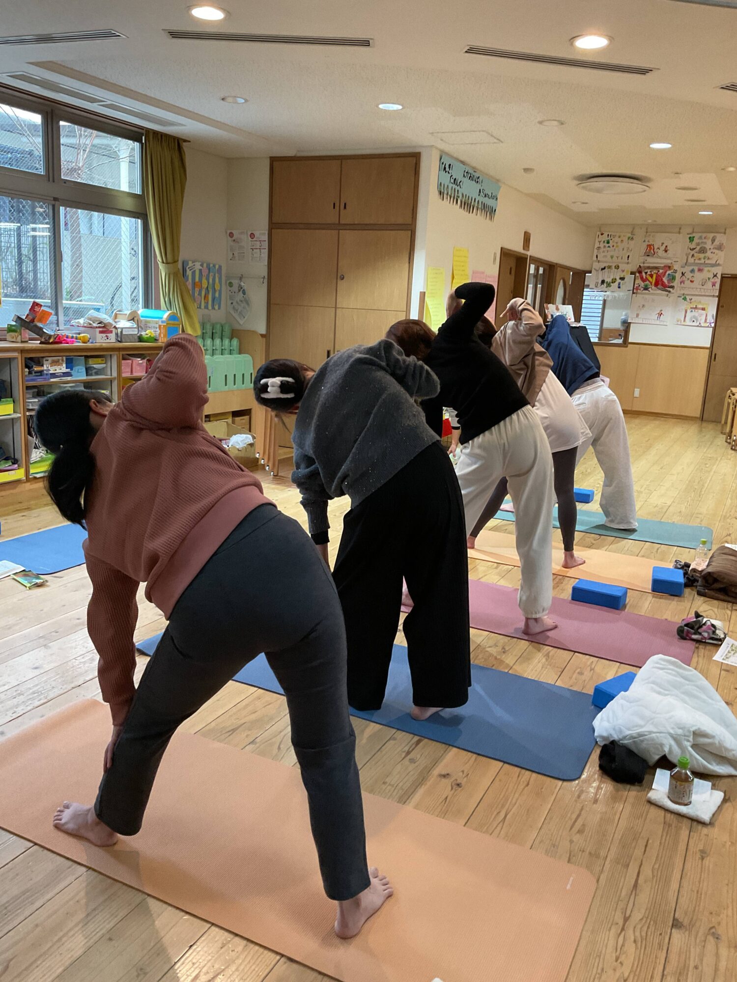2月28日　親子分離ヨガ