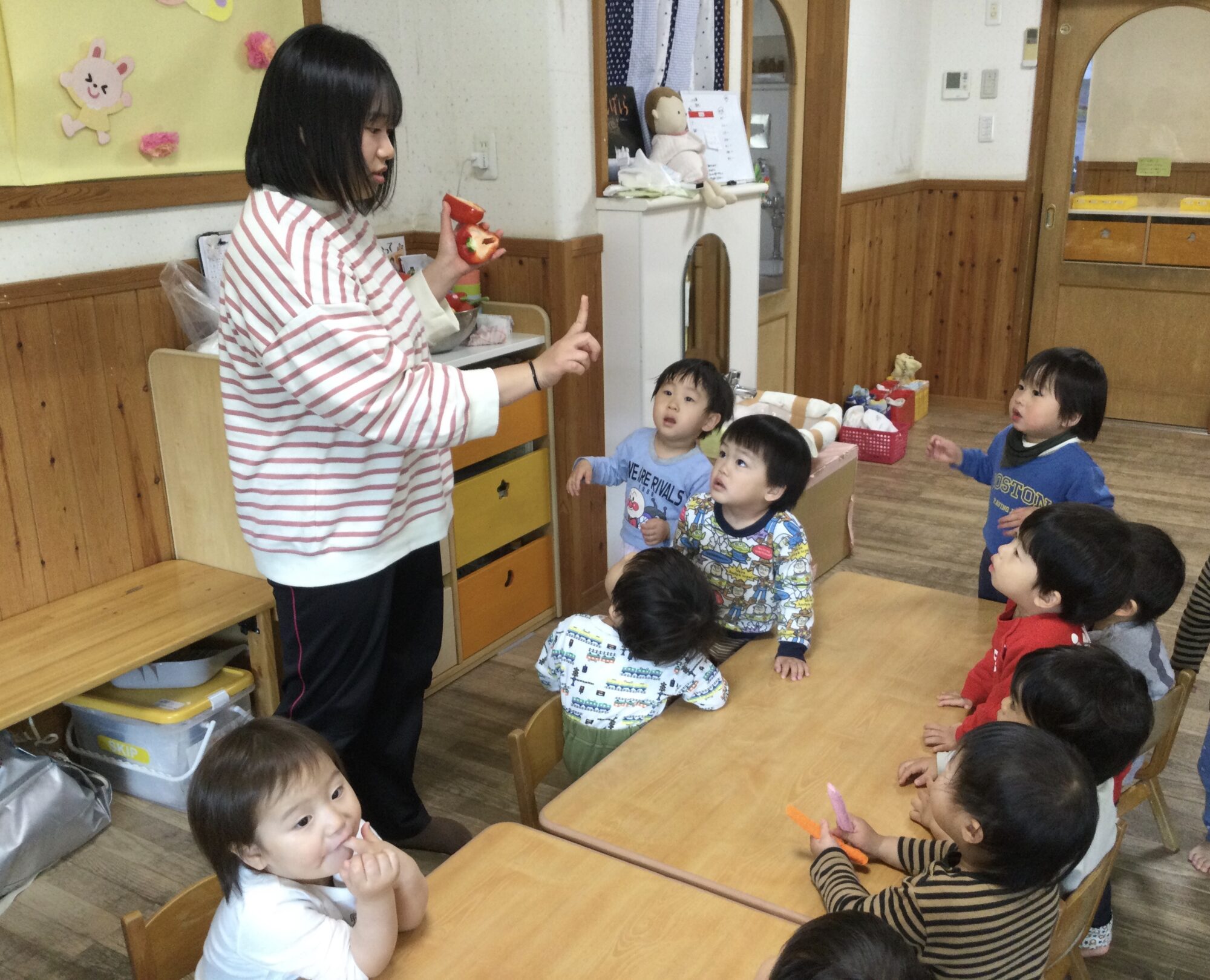〜 パプリカの種取りをしたよ 〜