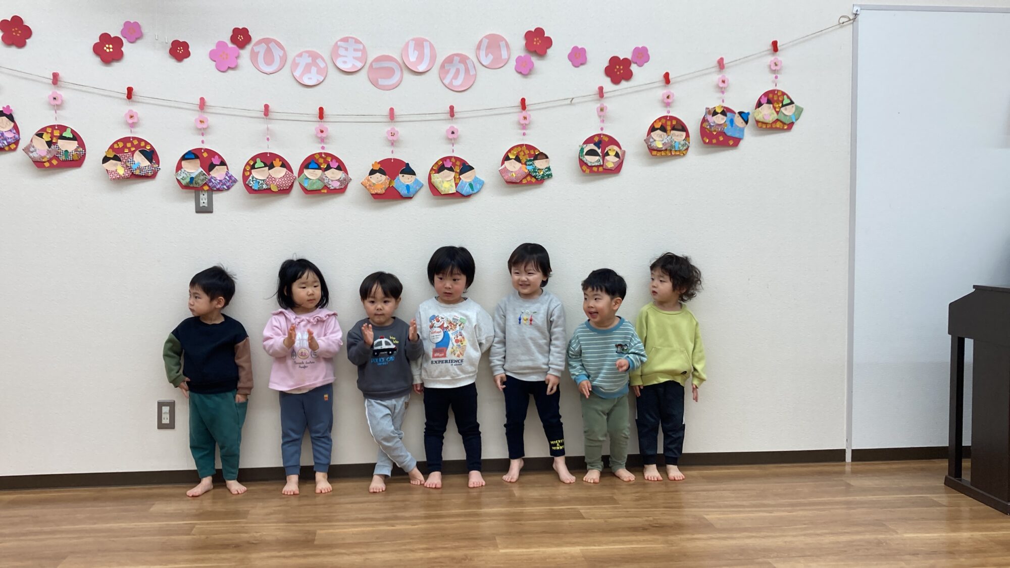 ひなまつり会がありました❀