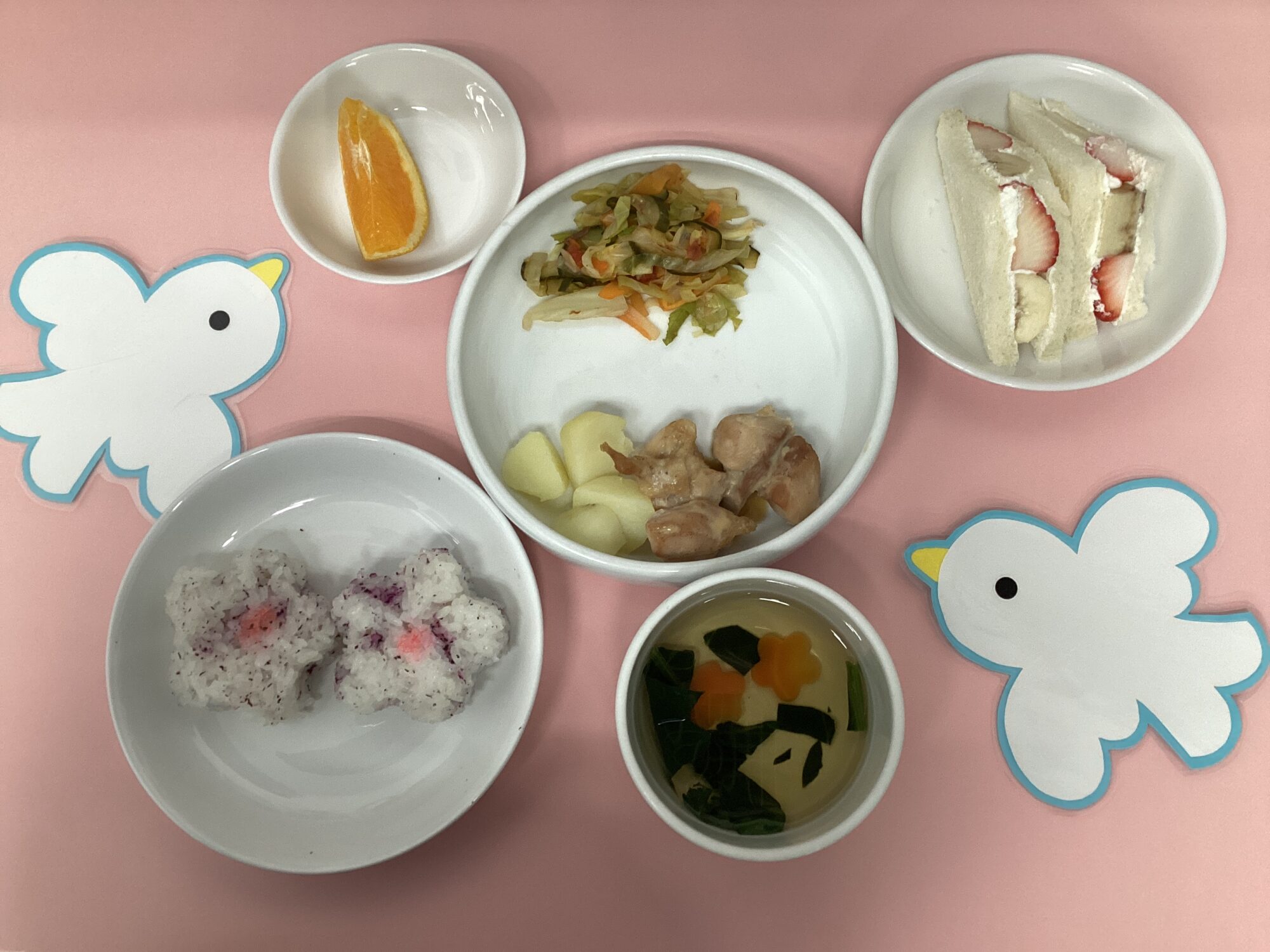 入園・進級お祝い給食