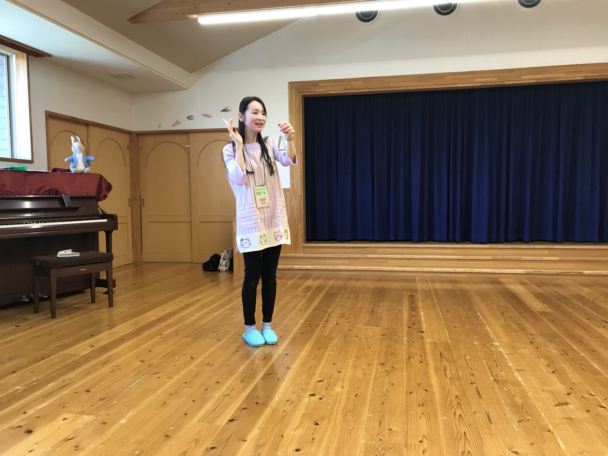 〜 子育て広場『0才からのリトミック』の様子 〜