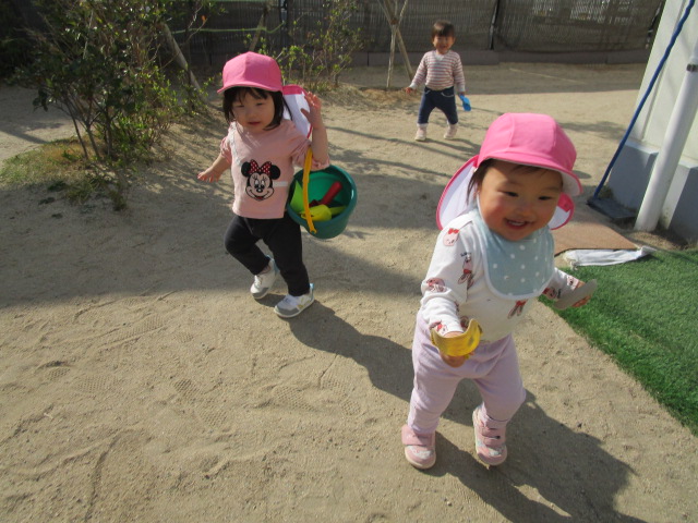 ゆり組になったよ🌸（1歳児ゆり組）