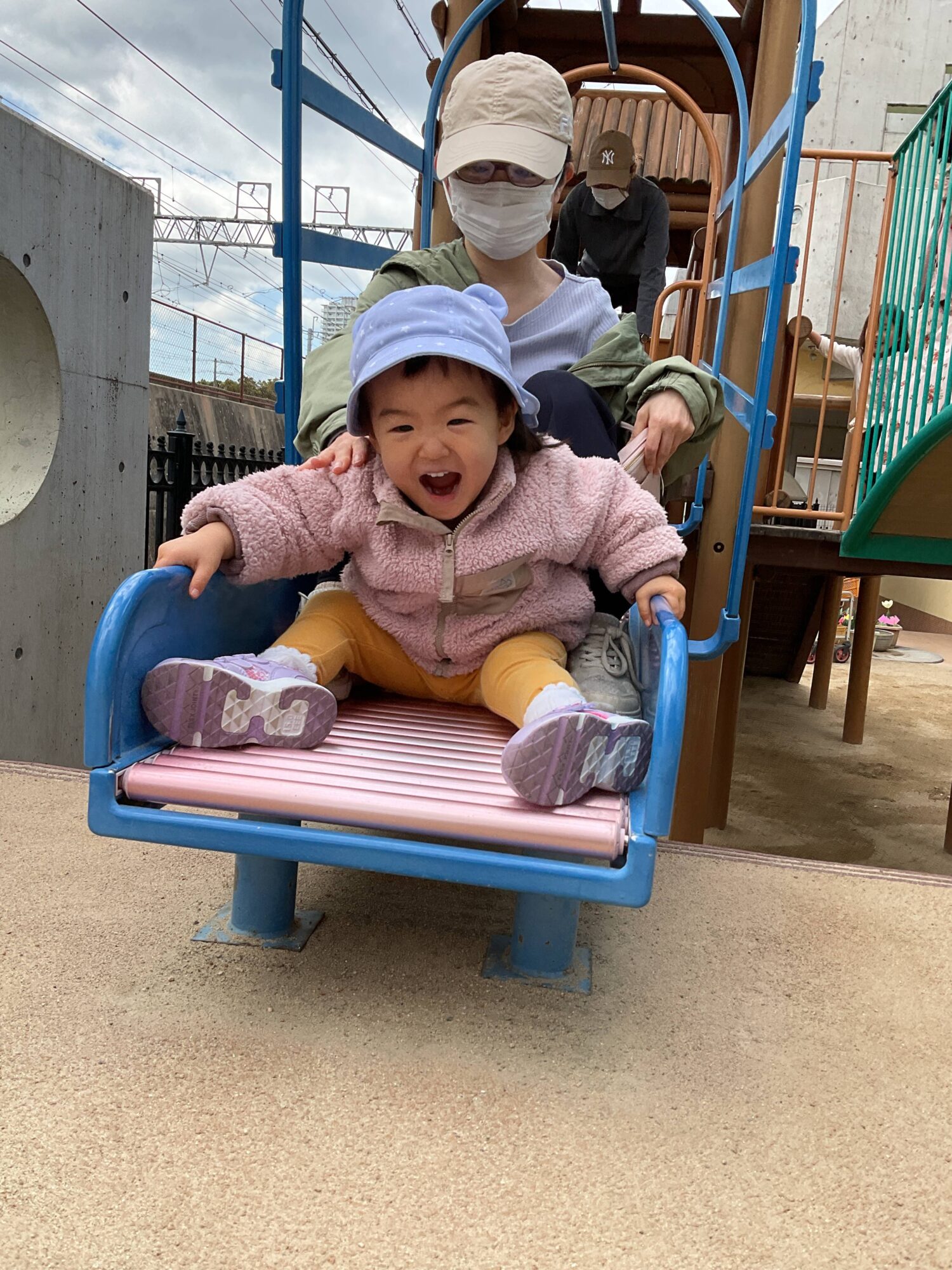 4月3日　園庭あそび