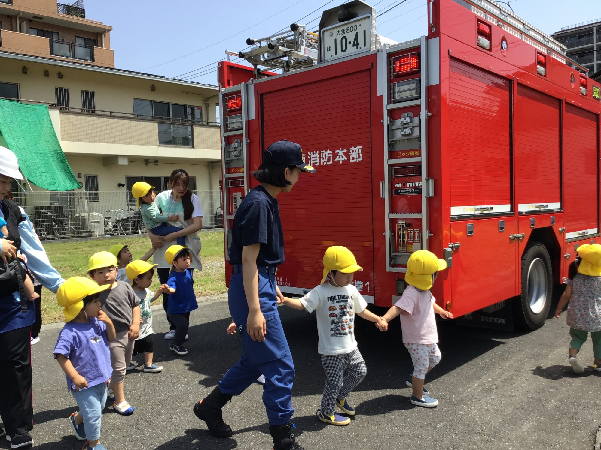 🚒5月の避難訓練