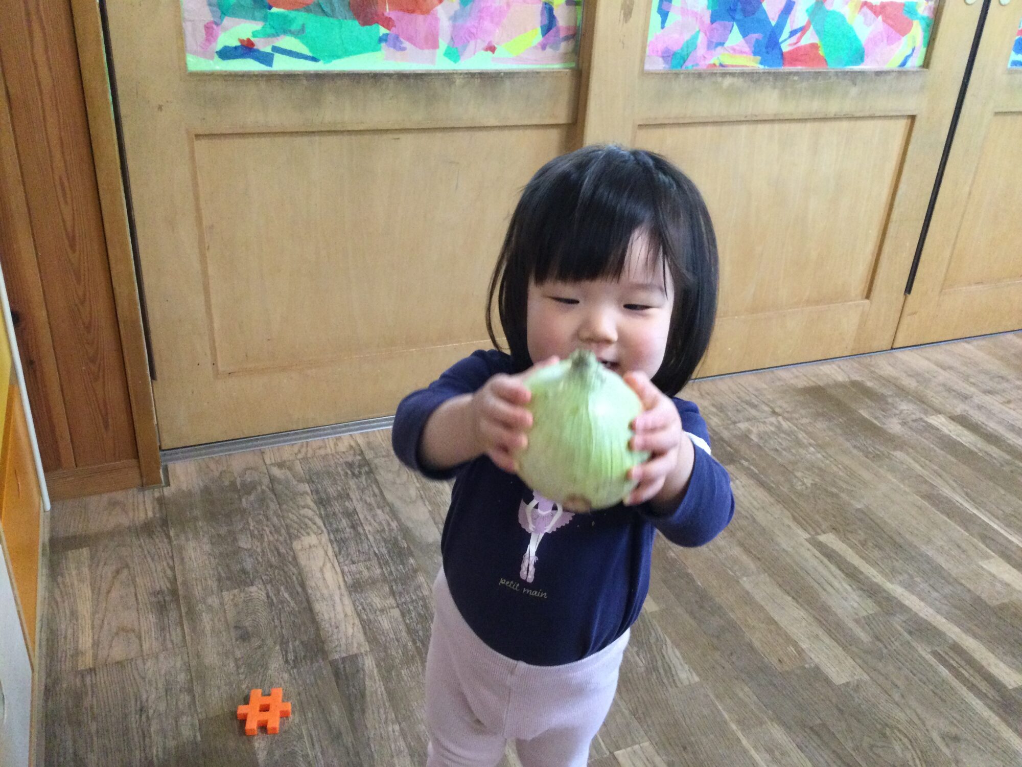 〜 玉ねぎの皮むきをしたよ 〜