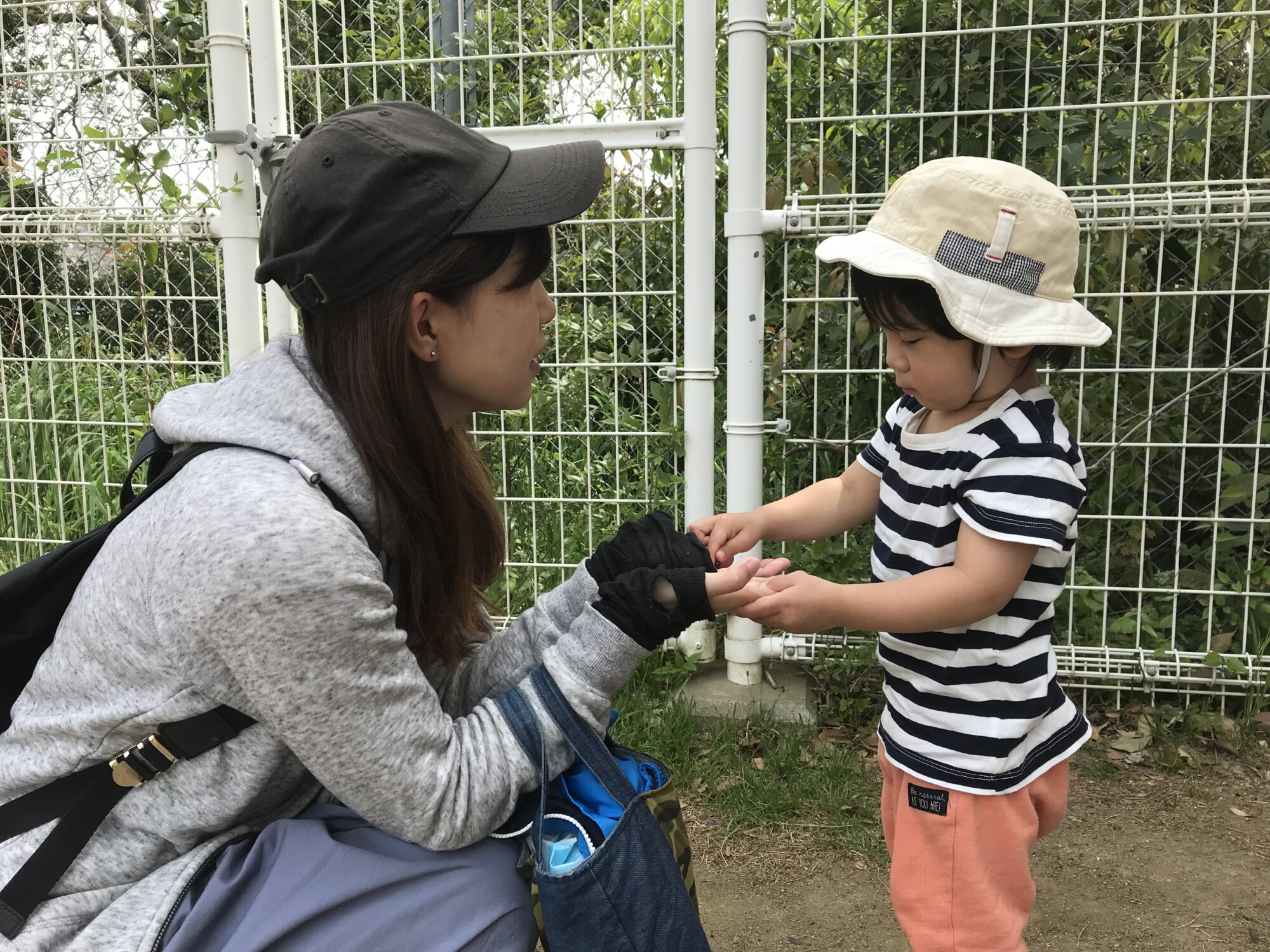 子育て広場 〜 園庭開放の様子 〜