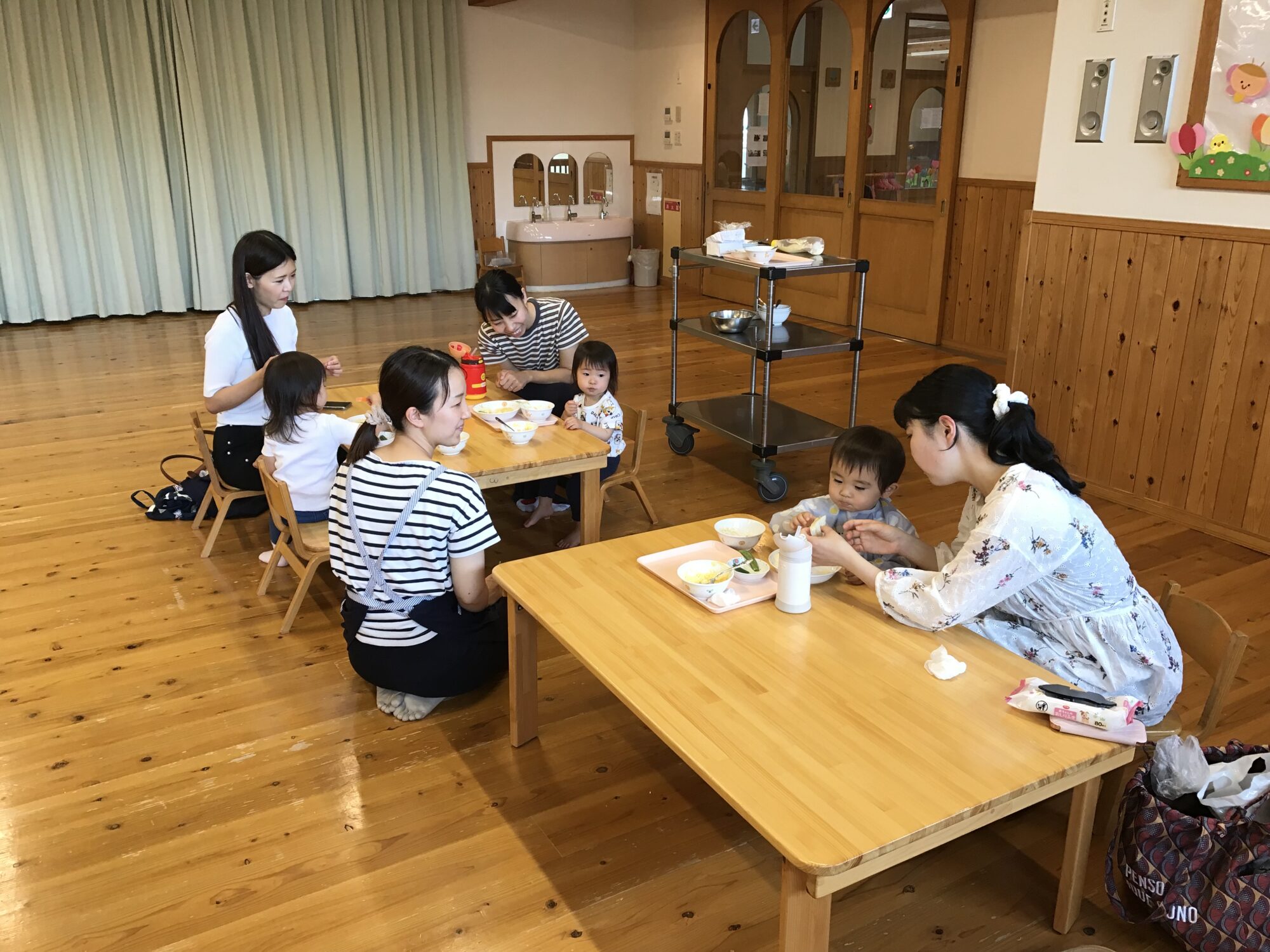 ～ ５月子育てクッキングの様子 ～