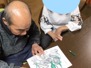 塗り絵🐉