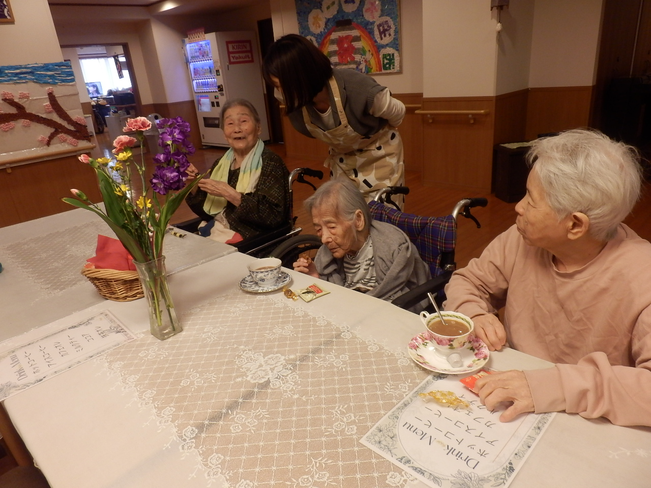 喫茶コーナーでのんびりティータイム☕🍪