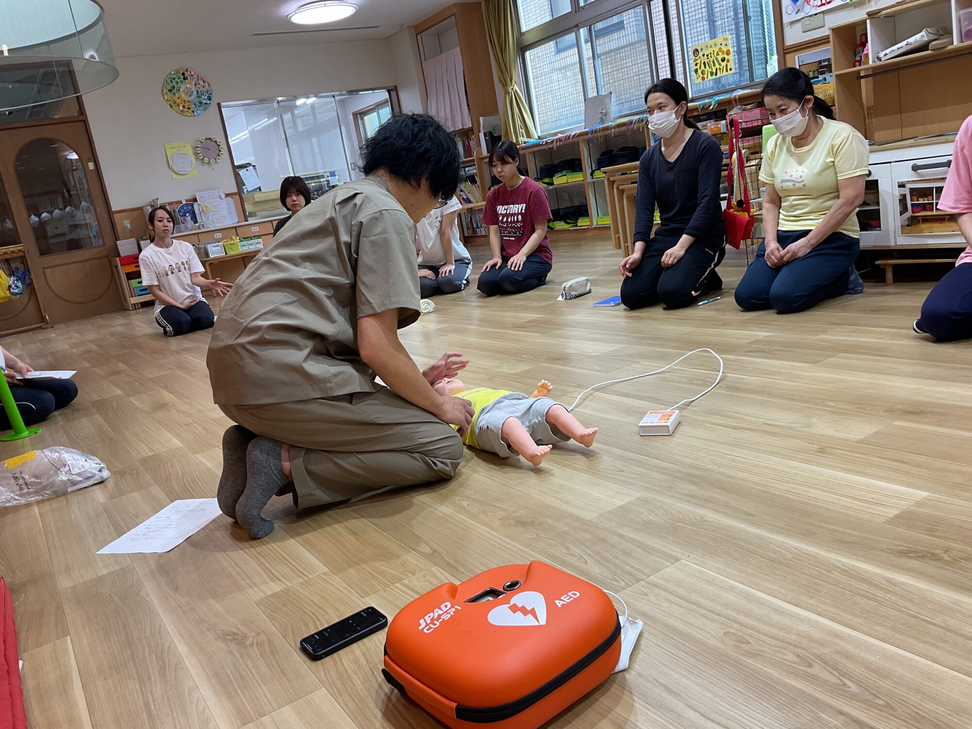 6月30日　職員救命講習