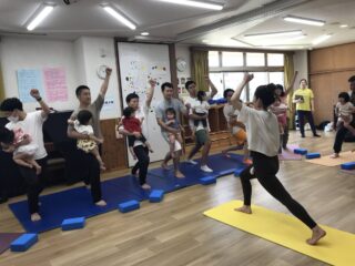 1歳児　ゆり組　親子ふれあい遊び