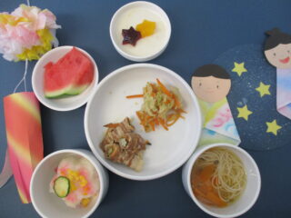 七夕給食