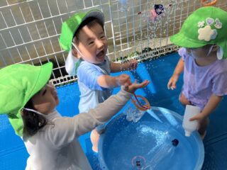 水遊び・プール遊びをしたよ