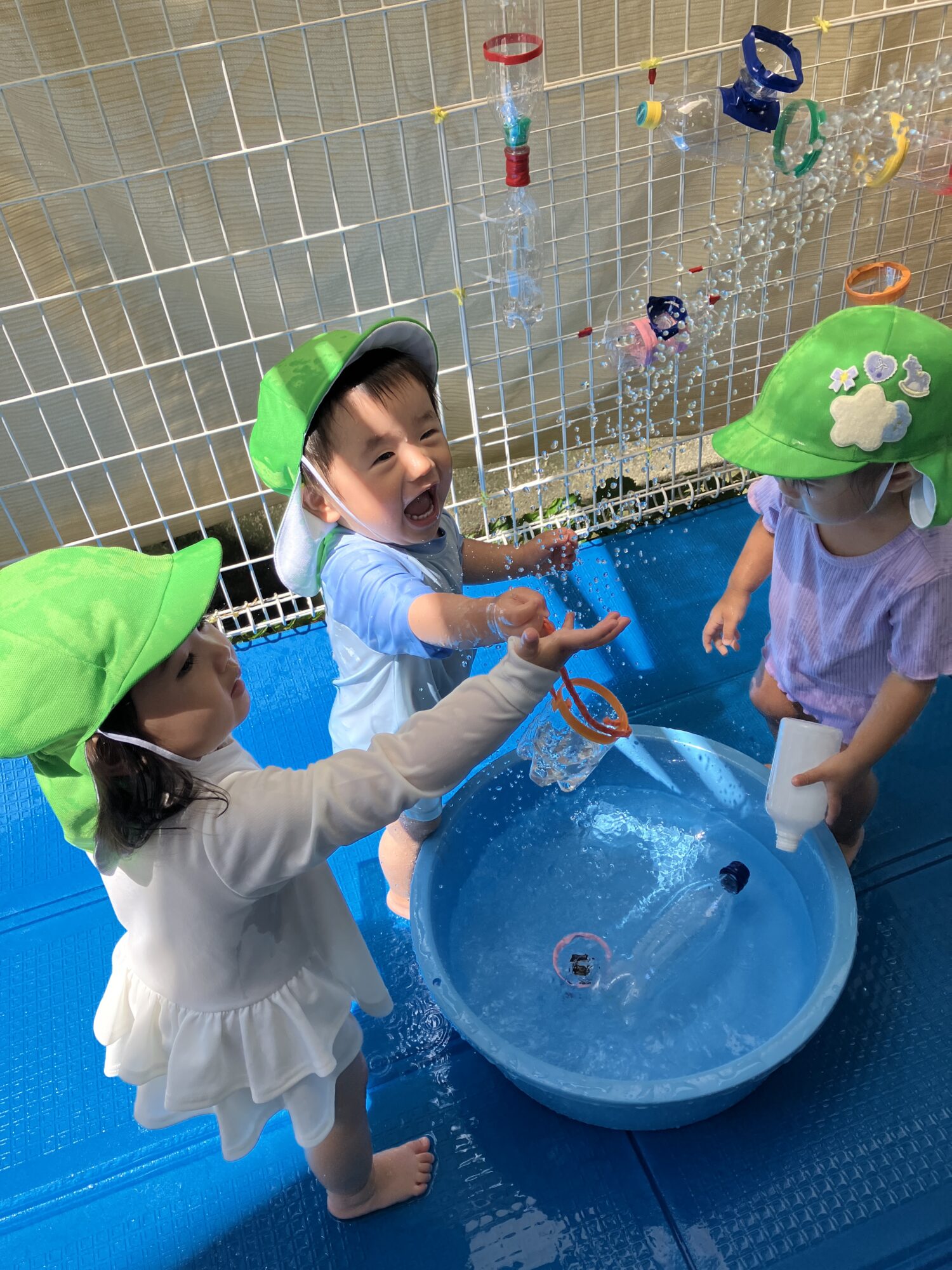 水遊び・プール遊びをしたよ