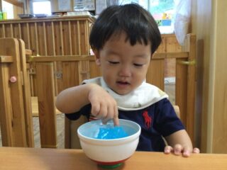 〜寒天あそびをしたよ 〜