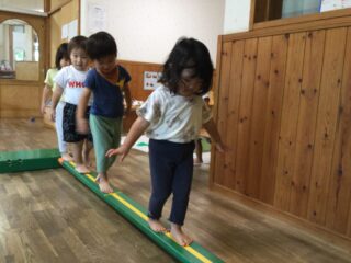 〜 じょうずにわたれるかな？ 〜