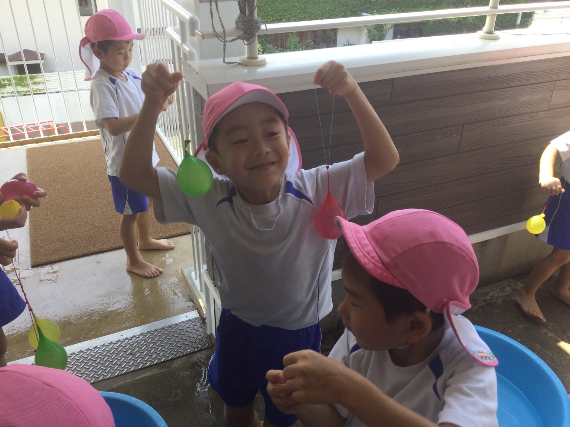 〜 水あそびをしたよ 〜