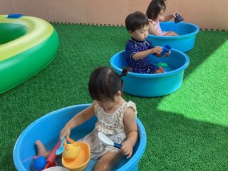 みずあそびだーいすき🍉
