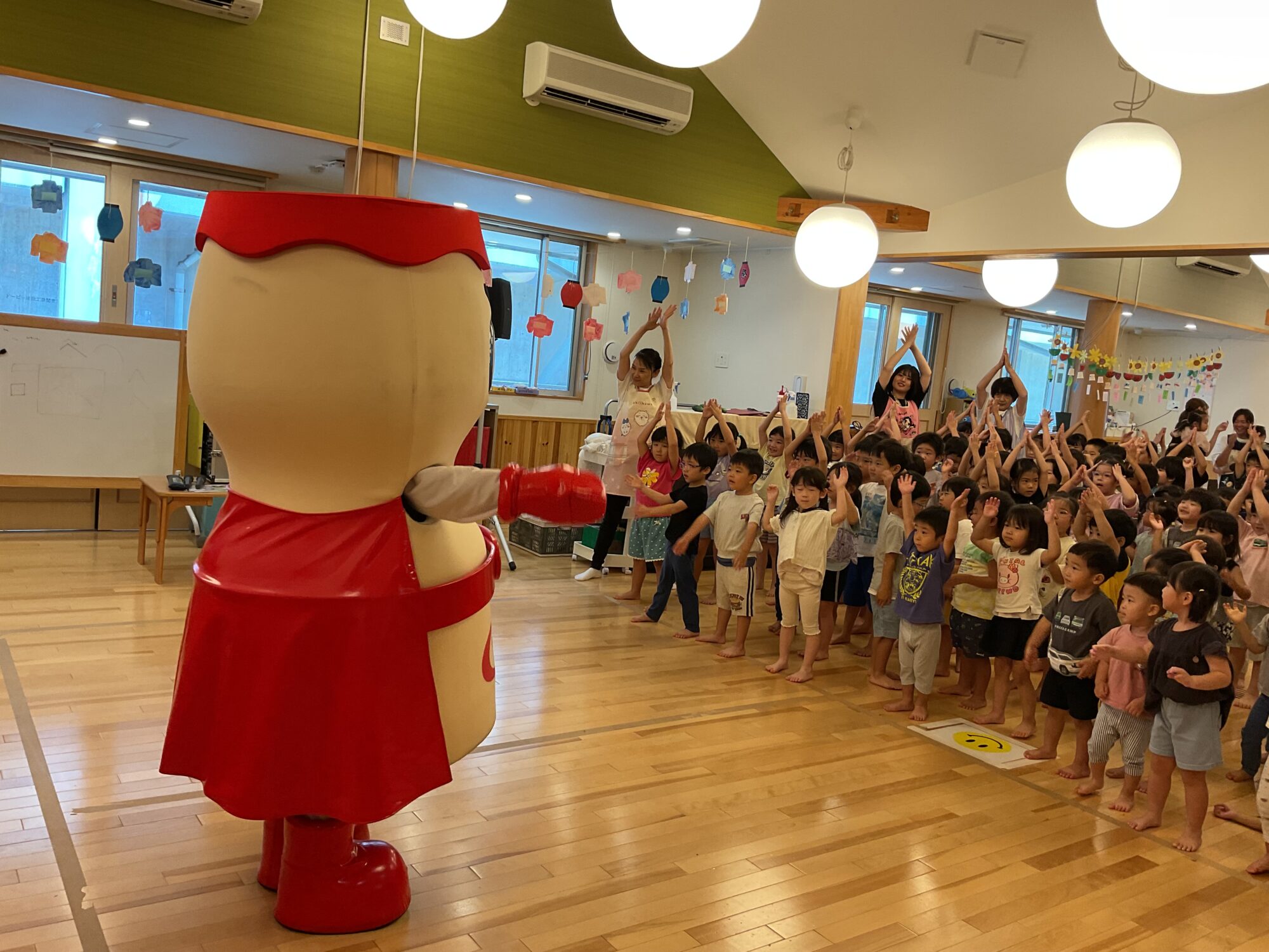 ヤクルトマンがやってきた!