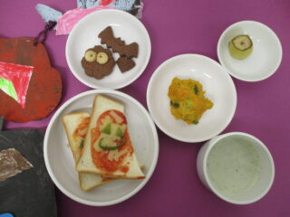 ハロウィン給食