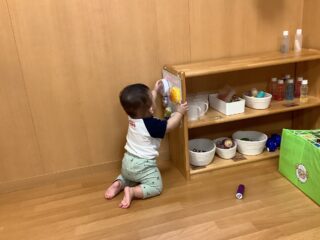 もみじさんのお部屋で遊びました。（いせ虹ひろば）